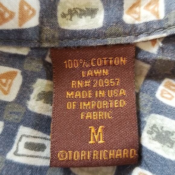 Tori Richard Aloha Button Down Shirt - Picture 5 of 9